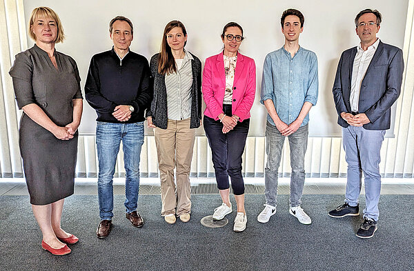 Vorstand und Leitender Arzt des MD Baden-Württemberg mit weiteren Workshop-Teilnehmenden 